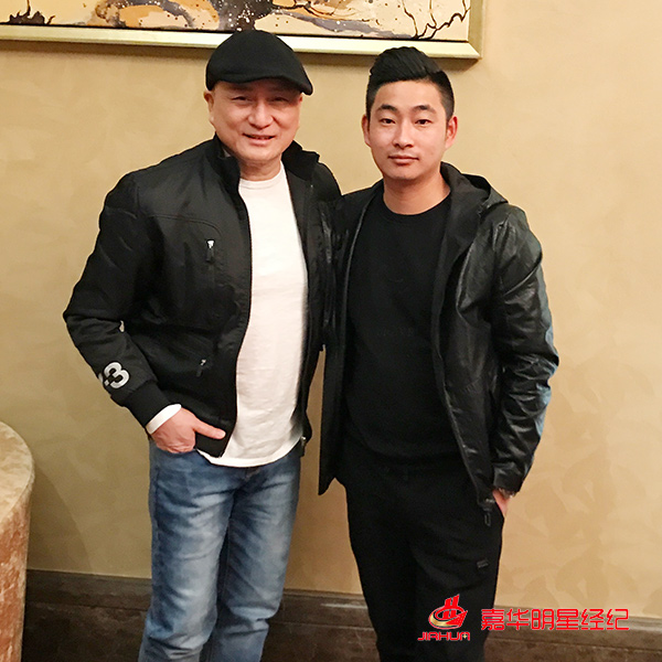 湯鎮業與經紀人李志